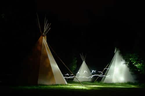 nuit en tipi en Ariège