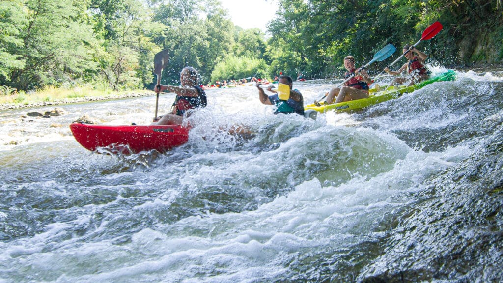 Rapide canoe ariège