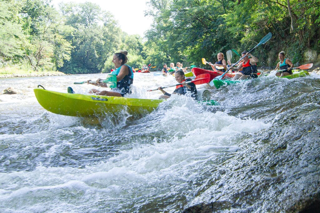 Rapide canoë Ariège
