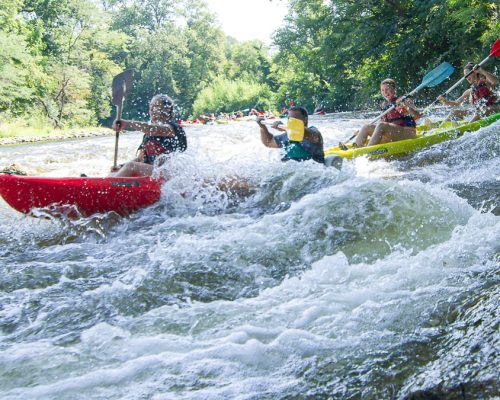 Rapide canoe ariège