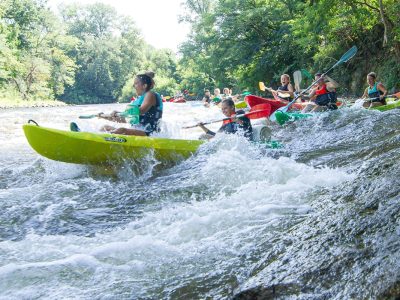 Rapide canoe Ariège