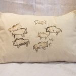 Coussin préhistoire Coussin préhistoire
