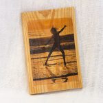 Photo sur bois