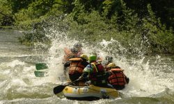 Rafting Ariege eclaboussure