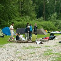 campement au loin campement au loin