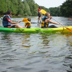 canoe en famille sur l-ariege (1) canaoe en famille sur l'ariège