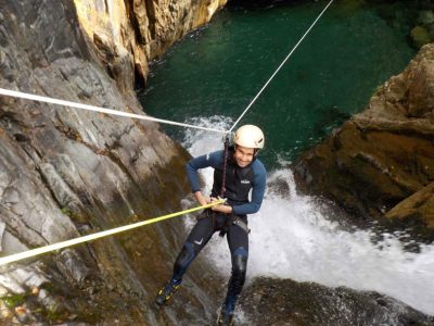 descente en rappel Canyon