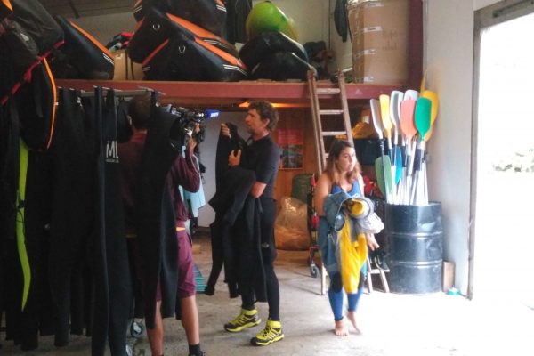 Le local de rafting de Foix