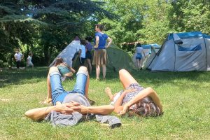 sieste au camping