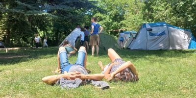 sieste au camping