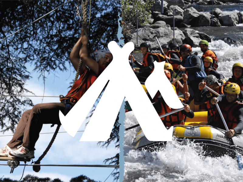 Week-end tonique Weekend accrobranche et rafting